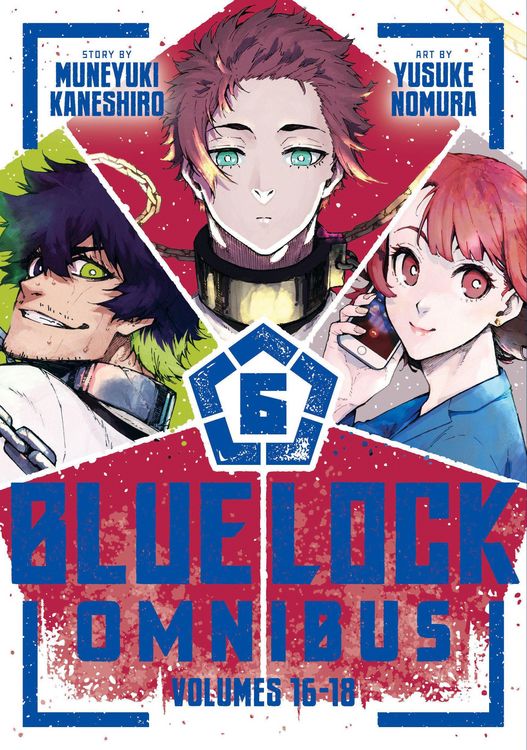 Produktbild: Blue Lock Omnibus 6 (Vol. 16-18)