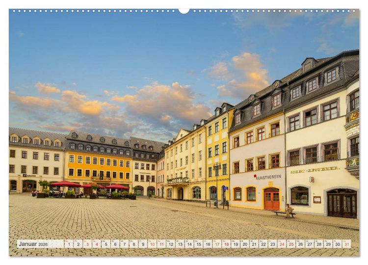 Produktbild: Gera Impressionen (Wandkalender 2026 DIN A2 quer), CALVENDO Monatskalender