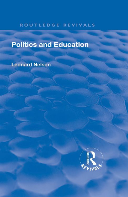 Produktbild: Revival: Politics and Education (1928)