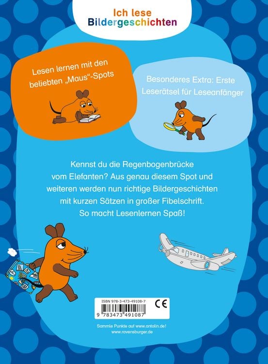 Produktbild: Ich lese Bildergeschichten Die Maus: Unterwegs mit der Maus