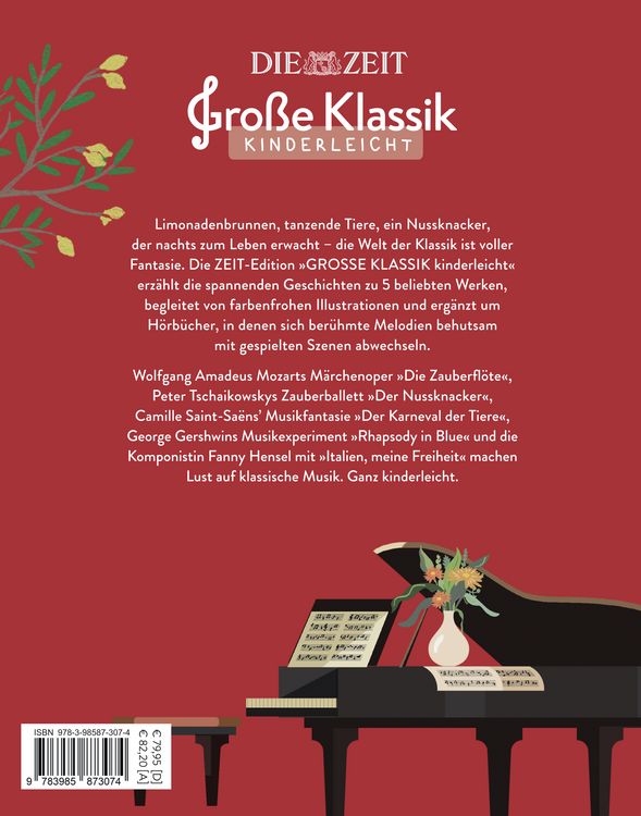 Produktbild: Gro&szlig;e Klassik kinderleicht. DIE ZEIT-Edition. (5er-Buchschuber)