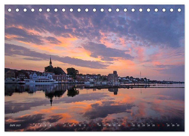 Produktbild: Kappeln und Angeln - Zwischen Ostsee und Schlei (Tischkalender 2027 DIN A5 quer), CALVENDO Monatskalender