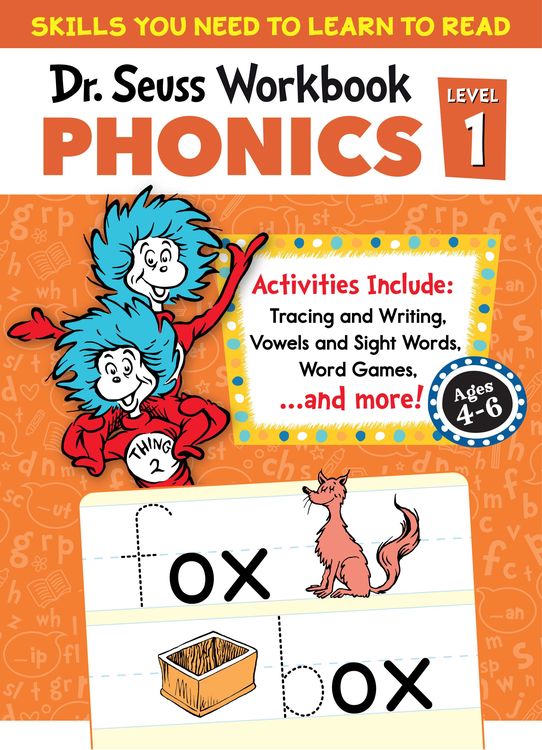 Produktbild: Dr. Seuss Phonics Level 1 Workbook