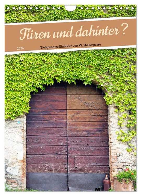 Produktbild: T&uuml;ren und dahinter ? (Wandkalender 2026 DIN A4 hoch), CALVENDO Monatskalender