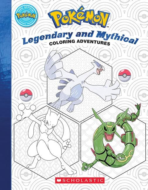 Produktbild: Pok&eacute;mon Coloring Adventures #2: Legendary & Mythical Pok&eacute;mon