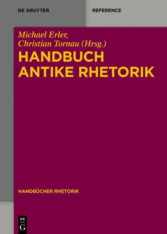 Produktbild: Handbuch Antike Rhetorik