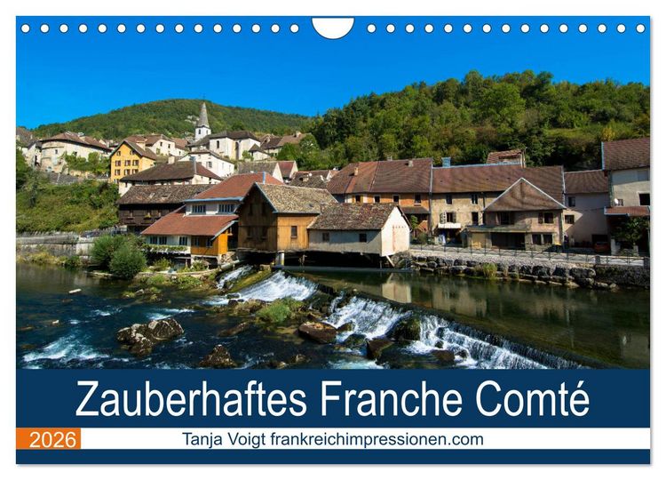Produktbild: Zauberhaftes Franche Comt&eacute; (Wandkalender 2026 DIN A4 quer), CALVENDO Monatskalender