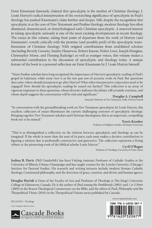 Produktbild: Apocalyptic and the Future of Theology