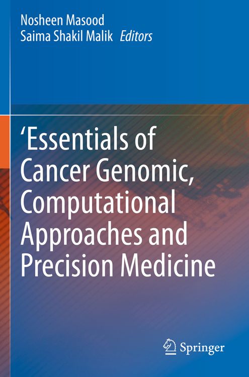 Produktbild: 'Essentials of Cancer Genomic, Computational Approaches and Precision Medicine