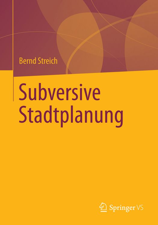 Produktbild: Subversive Stadtplanung