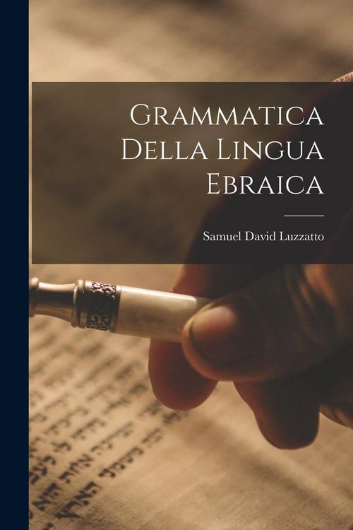 Produktbild: Grammatica Della Lingua Ebraica