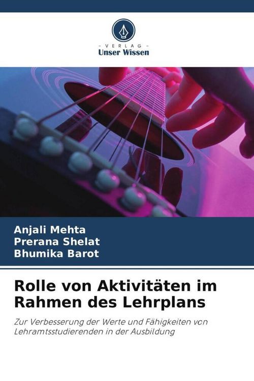 Produktbild: Rolle von Aktivit&auml;ten im Rahmen des Lehrplans