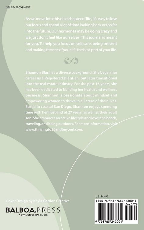 Produktbild: Thriving to 50 and Beyond Journal