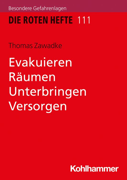 Produktbild: Evakuieren, R&auml;umen, Unterbringen, Versorgen