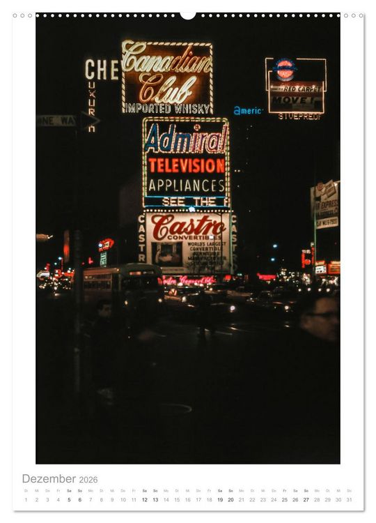Produktbild: New York City 1963 (Wandkalender 2026 DIN A2 hoch), CALVENDO Monatskalender