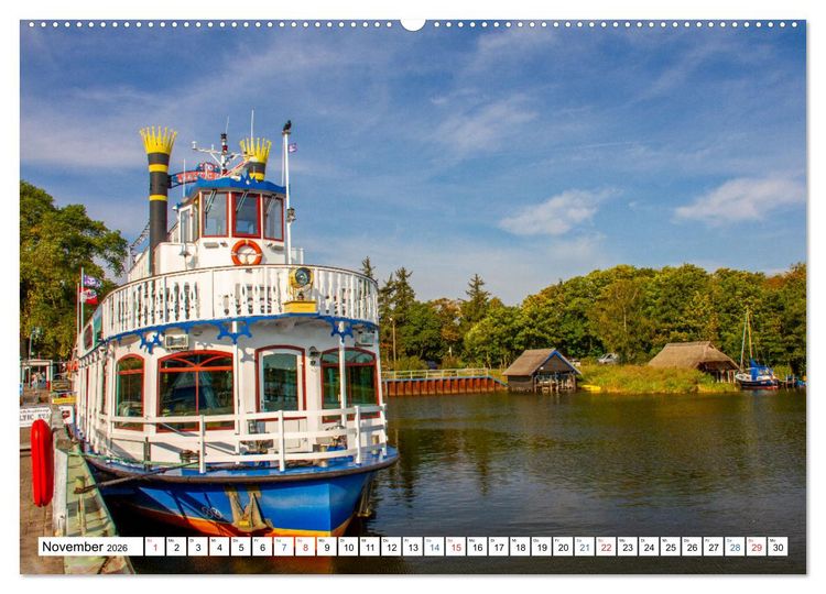 Produktbild: Prerow auf dem Dar&szlig; - Sehnsuchtsort an der Ostsee (hochwertiger Premium Wandkalender 2026 DIN A2 quer), Kunstdruck in Hochglanz