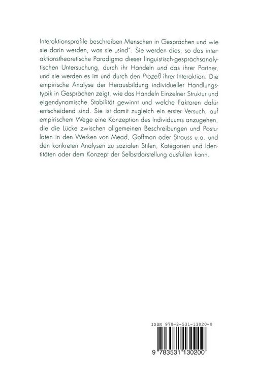 Produktbild: Interaktionsprofile