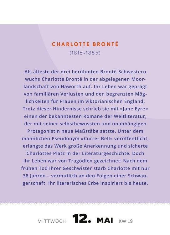 Produktbild: Abrei&szlig;kalender Kluge Frauen, die unsere Welt inspirieren 2027