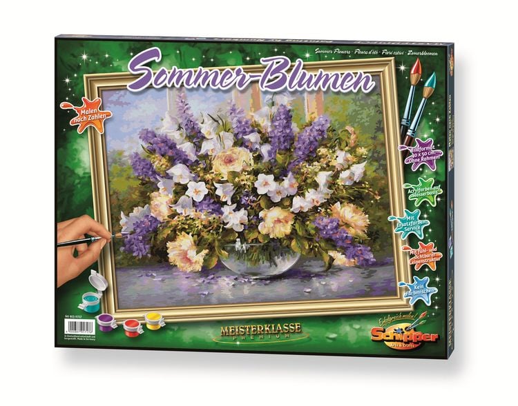Produktbild: Malen nach Zahlen - Sommerblumen