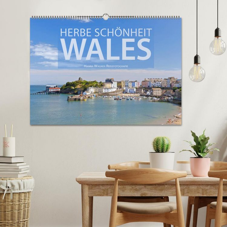 Produktbild: Herbe Sch&ouml;nheit Wales (Wandkalender 2026 DIN A2 quer), CALVENDO Monatskalender