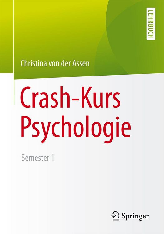 Produktbild: Crash-Kurs Psychologie