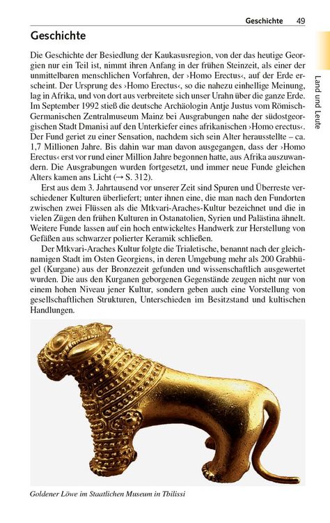 TRESCHER Reiseführer Georgien