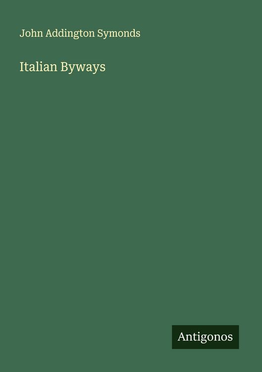 Produktbild: Italian Byways