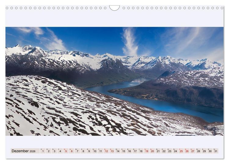 Produktbild: Norwegen Nordland Troms og Finnmark - Panoramen (Wandkalender 2026 DIN A3 quer), CALVENDO Monatskalender