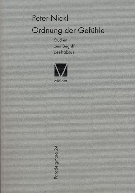 Produktbild: Ordnung der Gef&uuml;hle