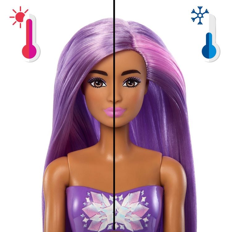 Produktbild: Barbie Color Reveal Ballontier-Reihe Puppe und Accessoires mit 6 &Uuml;berraschungen (Stile k&ouml;nnen abweichen)