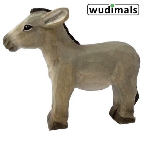 Produktbild: Wudimals A040607 - Esel, Donkey, handgeschnitzt aus Holz