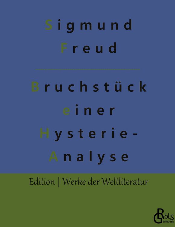 Produktbild: Bruchst&uuml;ck einer Hysterie-Analyse