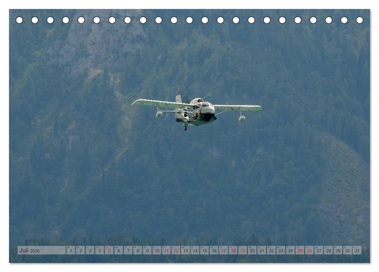 Produktbild: Wasserflugzeuge - Fliegende Exoten (Tischkalender 2026 DIN A5 quer), CALVENDO Monatskalender