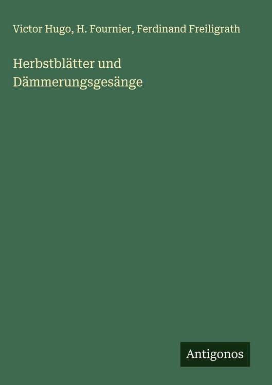 Produktbild: Herbstbl&auml;tter und D&auml;mmerungsges&auml;nge