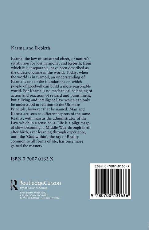 Produktbild: Karma and Rebirth