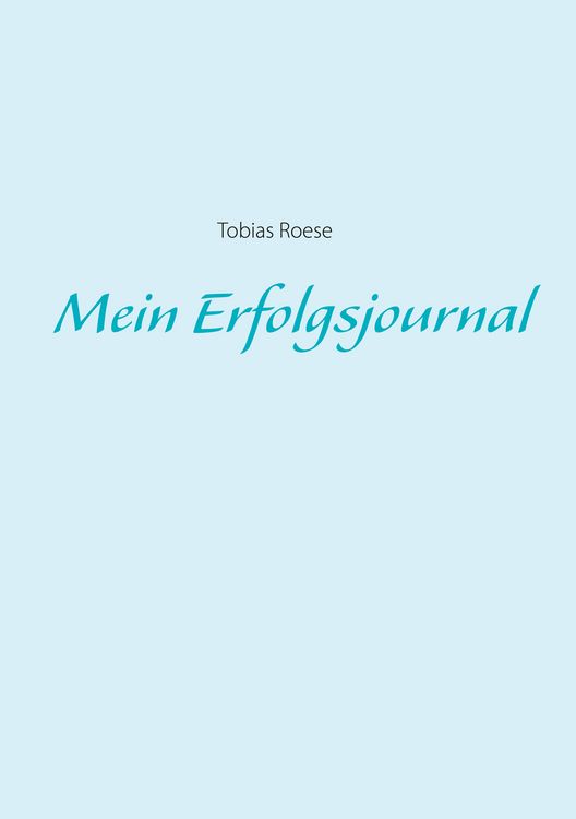 Produktbild: Mein Erfolgsjournal