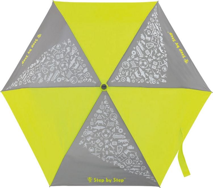 Produktbild: STEP BY STEP&reg; Kinderregenschirm Doppler&reg; Neon Fabric, Neon Yellow