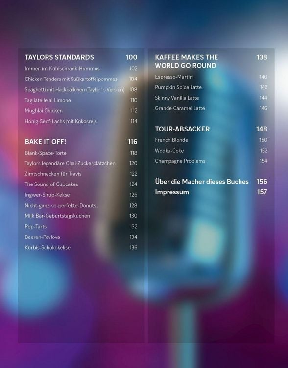 Produktbild: Taylor's Kitchen - Das ultimative Swiftie-Kochbuch