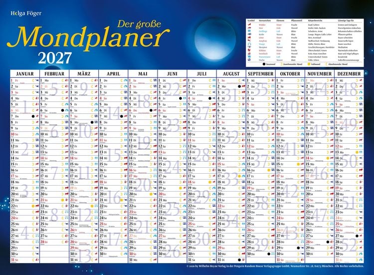 Produktbild: Mondleben 2027