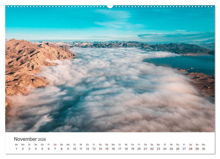 Produktbild: Nevada - Mehr als nur Las Vegas (hochwertiger Premium Wandkalender 2026 DIN A2 quer), Kunstdruck in Hochglanz
