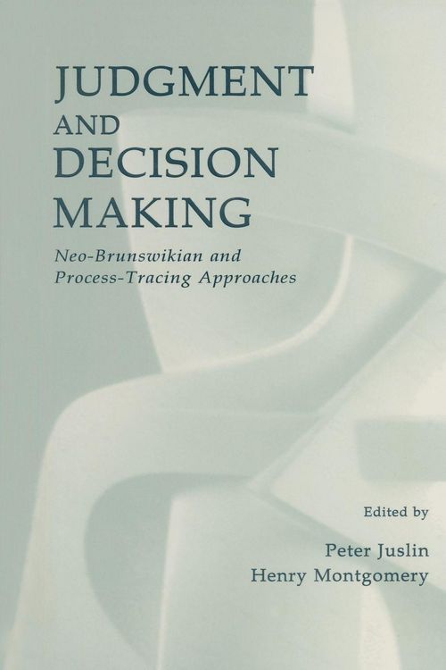 Produktbild: Judgment and Decision Making