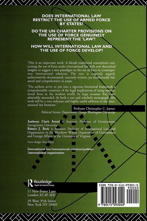 Produktbild: International Law and the Use of Force