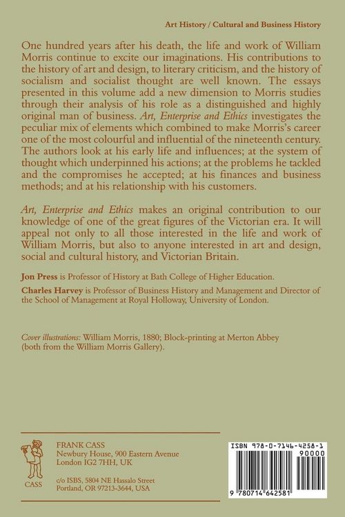 Produktbild: Art, Enterprise and Ethics