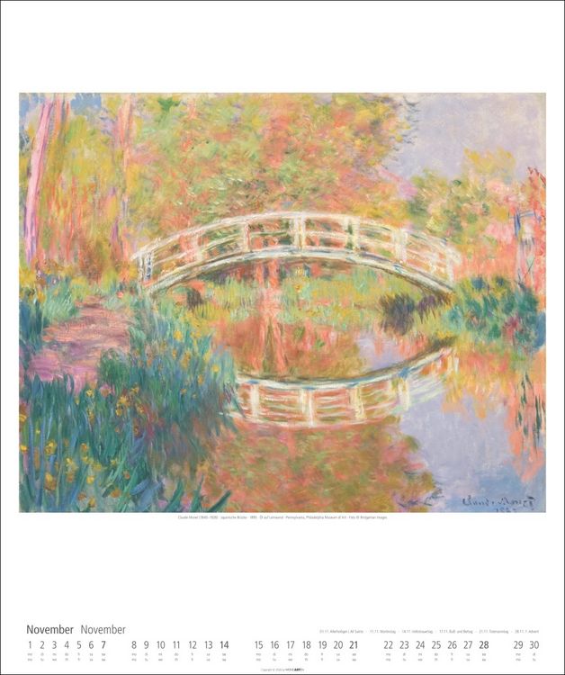Produktbild: Claude Monet Im Garten Kalender 2027 - Im Garten