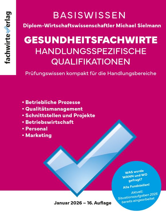 Produktbild: Gesundheitsfachwirte: Pr&uuml;fungswissen kompakt