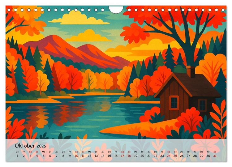 Produktbild: Nordamerika von Alaska bis Texas - Wild, Weit und Wundersch&ouml;n (Wandkalender 2026 DIN A4 quer), CALVENDO Monatskalender