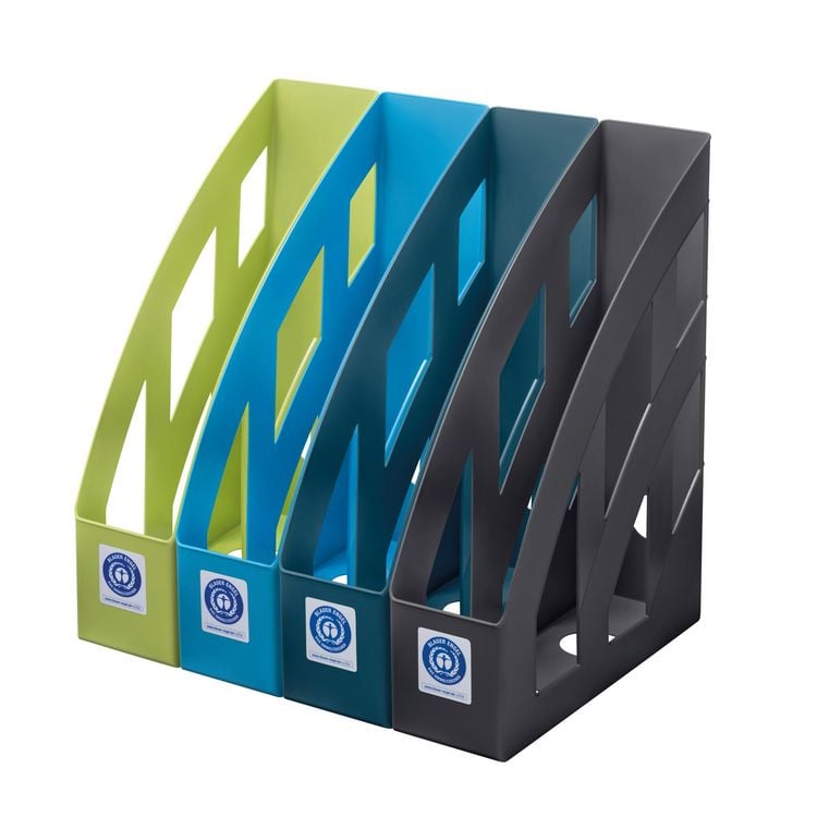Produktbild: Herlitz Stehsammler A4-C4 classic Herlitz recycling Blauer Engel intensiv hellgr&uuml;n