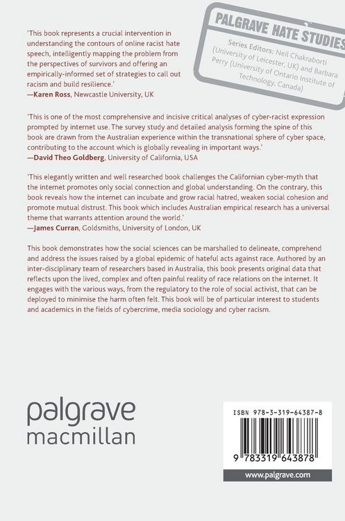 Produktbild: Cyber Racism and Community Resilience