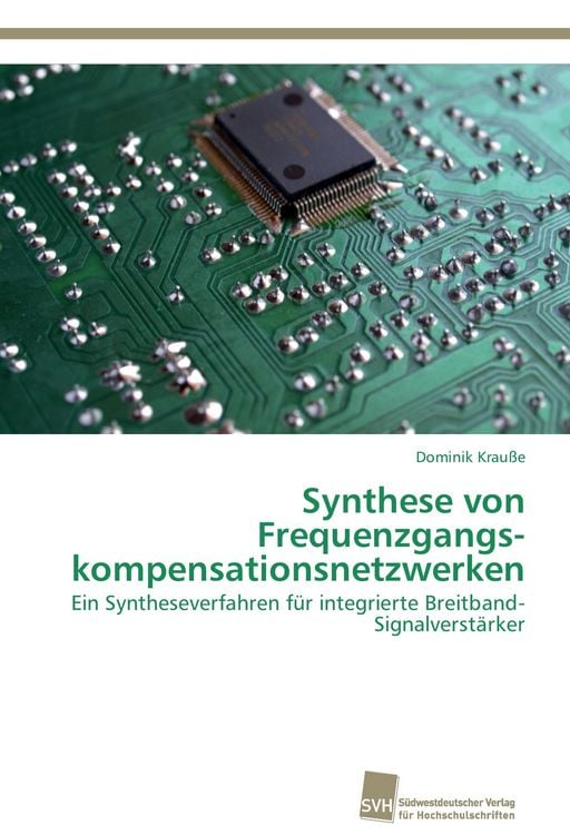 Produktbild: Synthese von Frequenzgangs&shy;kompensationsnetzwerken