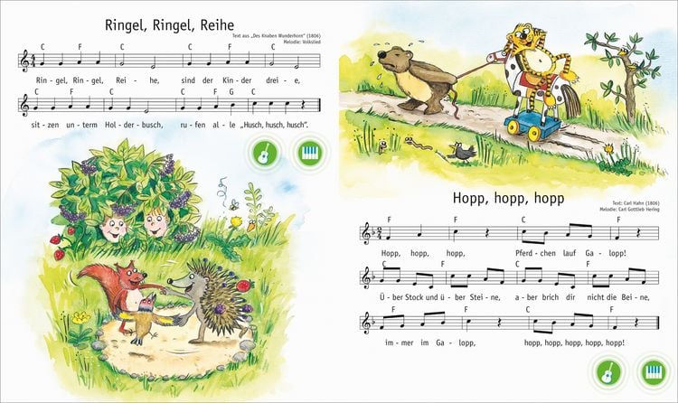 Produktbild: BOOKii&reg; Mein erstes Kinderliederbuch